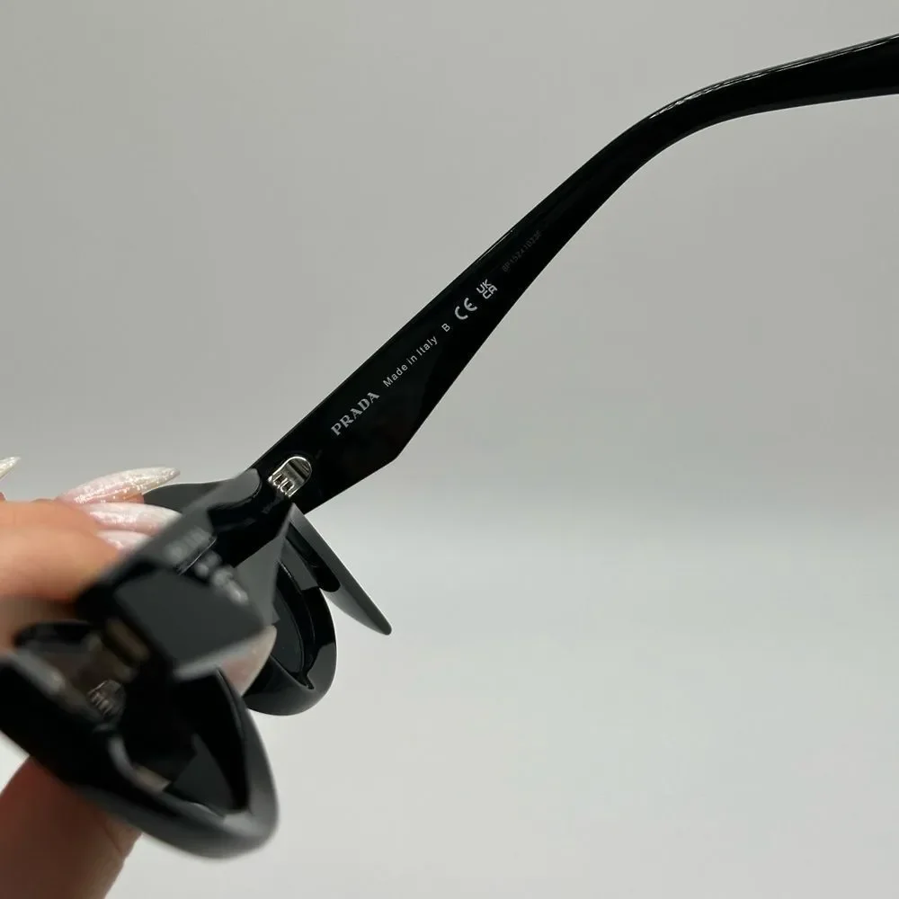 Prada Black Cat-Eye Sunglasses